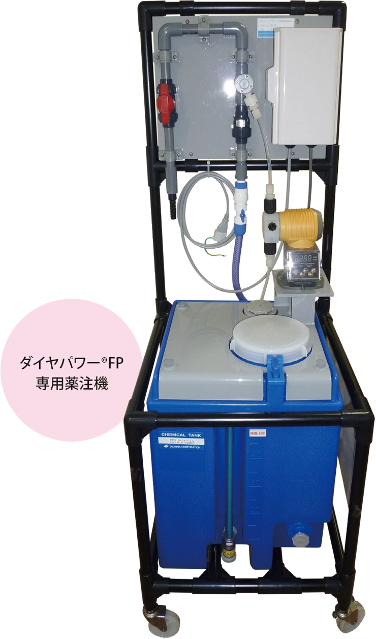 ダイヤパワーFP 専用薬注機